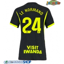 Maglie da calcio Atletico Madrid Robin Le Normand #24 Seconda Maglia Femminile 2026-27 Manica Corta